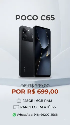 Poco C65 128gb 6ram