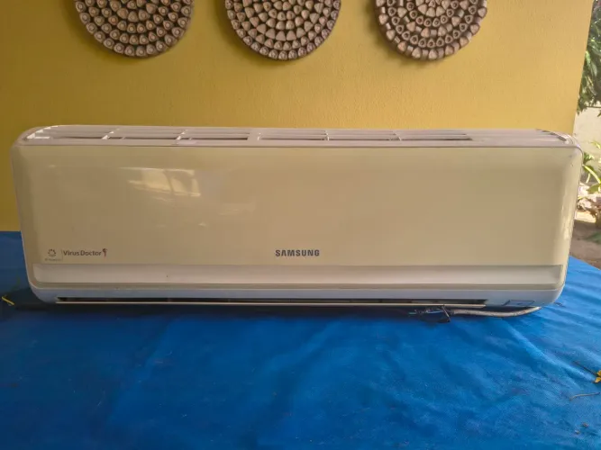 Ar Condicionado Split Samsung 12.000 BTUs Completo (Gelando Perfeitamente)