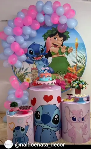 Pegue e monte lilo stitch