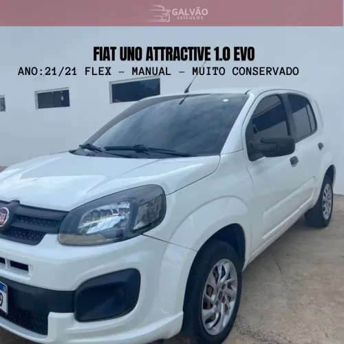 Fiat Uno Attractive 1.0 EVO Fire Flex 8V 5P 2021