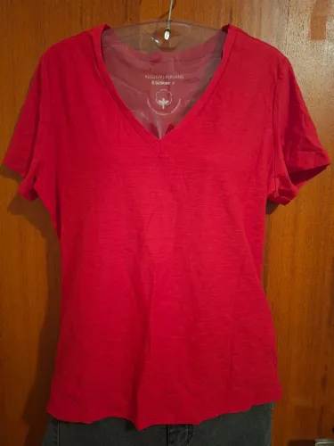 Blusa T-shirt algodão Peruano C&A