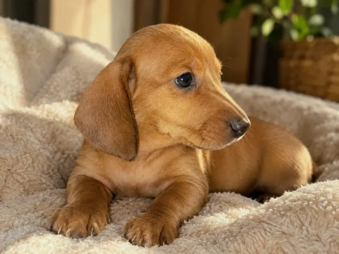 FILHOTE MACHINHO DE DACHSHUND (SALSICHA, BASSET, COFAP)