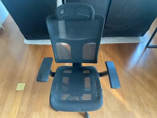 Cadeira Presidente Ergonômica Tela Mesh Premium Articulada Preto
