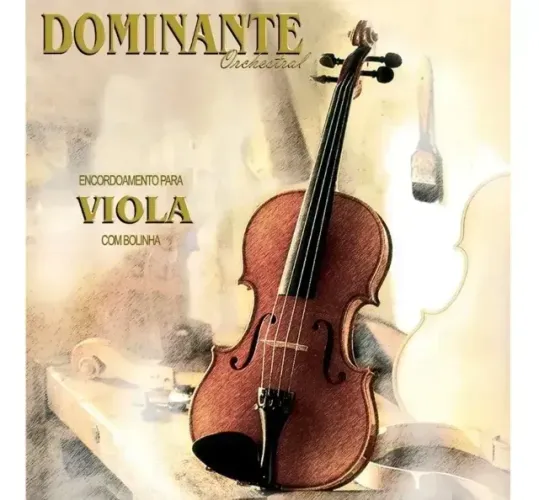 Encordoamento Dominante Orchestral Para Viola De Arco