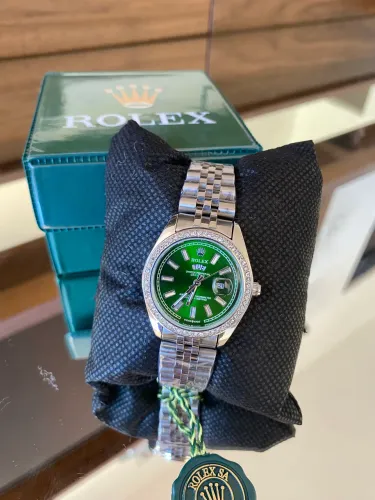 Relógio Rolex Verde Quartz