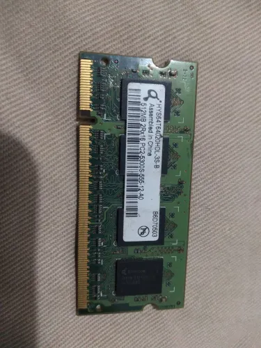 Memoria Intelbras 512mb 2rx16 Pc2-5300s- 12-A0 Hys64t64020hdl-3S-B