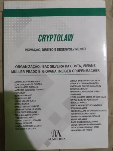 Livro Criptolaw - inovação, direito e desenvolvimento 