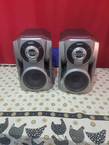 Caixa de som acústica da Sony, De alta potência sonora. modelo DX5