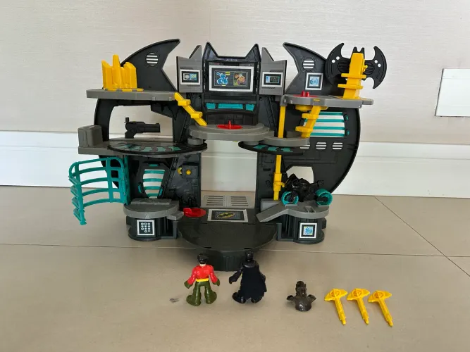 Batcaverna Imaginext **COMPLETO**