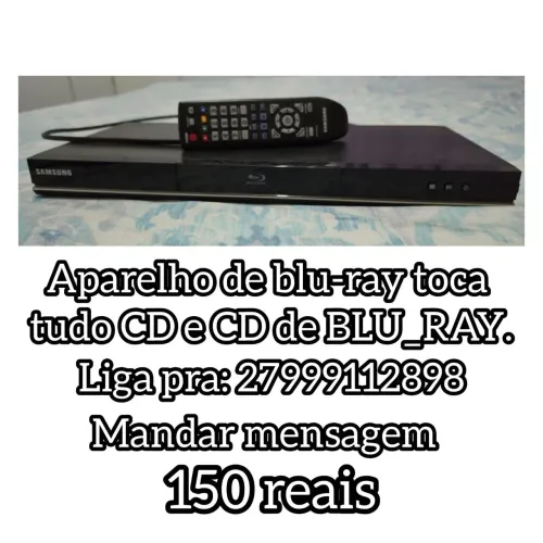 Vendo aparelho de blu-ray