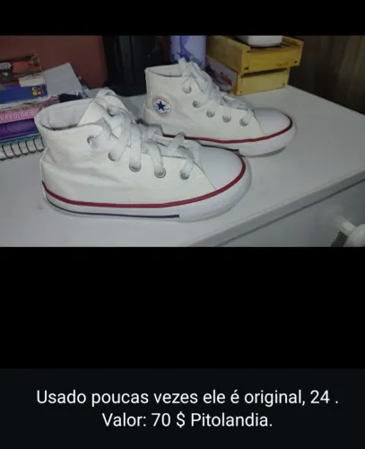 Vendo,caixa pet,cama pet e um All Star, 