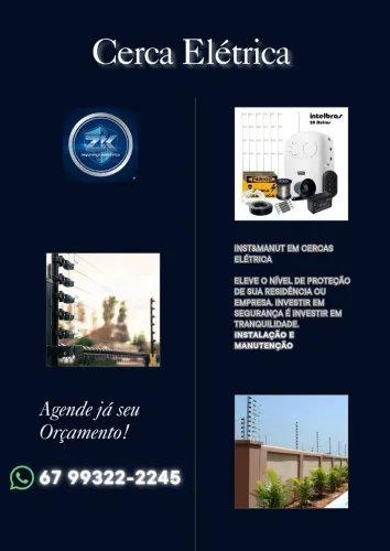 Cerca Elétrica: O aviso visual que afasta qualquer ameaça.