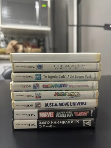 Jogos Nintendo 3ds - Zelda e Mario