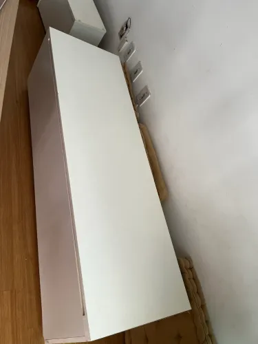 Baú organizador madeira mdf 146x46 (75cm altura)