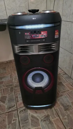 Mini system torre de som Lg OK99 1650w Bluetooth