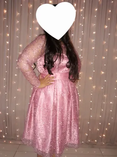 Vestido de festa rendado