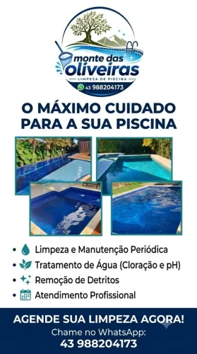Limpeza de piscina 