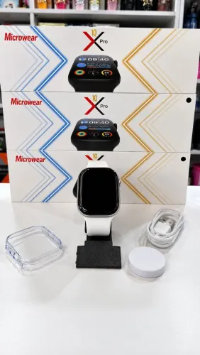 Smartwatch Microwear X10 Pro - Chamadas, WhatsApp e Tela Grande