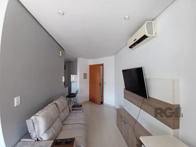 Apartamento para locação no Jardim Botânico com 1 dormitório e 40 m² de área útil.