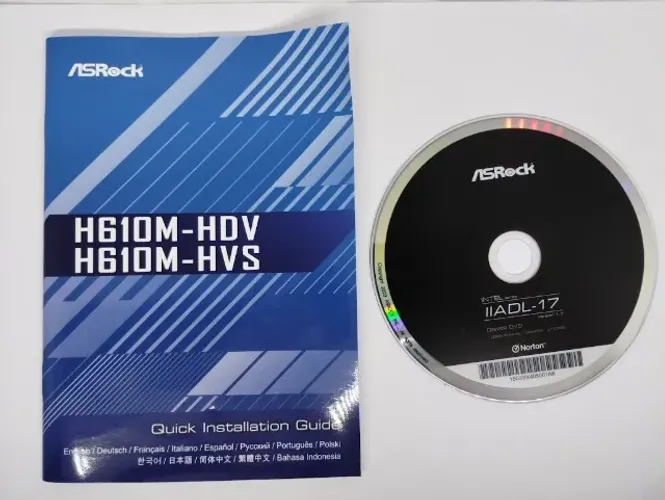 Manual E Cd Placa Mãe Asrock H610m