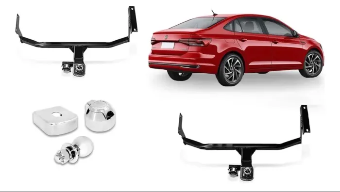Engate Reboque Volkswagen Virtus 2018 A 2025 Reforcel 500kg