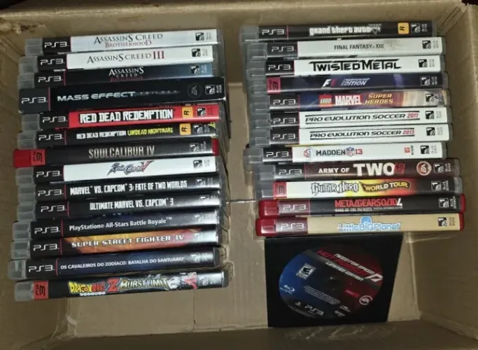PS3 Jogos Originais - Consulte Lote E Preço Na Foto Ao Lado