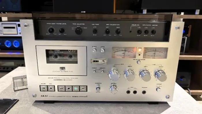 Tape Deck Akai Gxc-570d Ii Raríssimo Bivolt