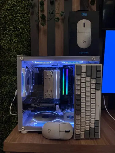 PC Gamer Completo Ryzen 7 + Monitor, Teclado e Mouse | Aceito PS5 na Troca