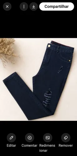 Calça jeans feminina 44