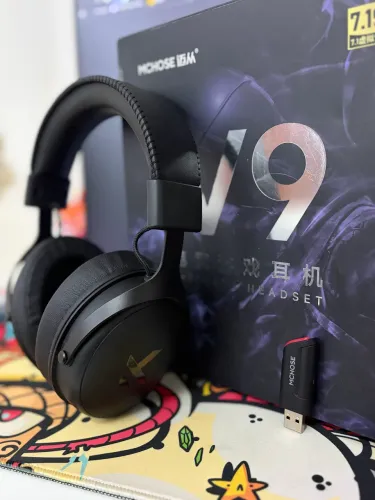 Headset Gamer MCHOSE V9 Wireless 7.1 - Perfeito Estado