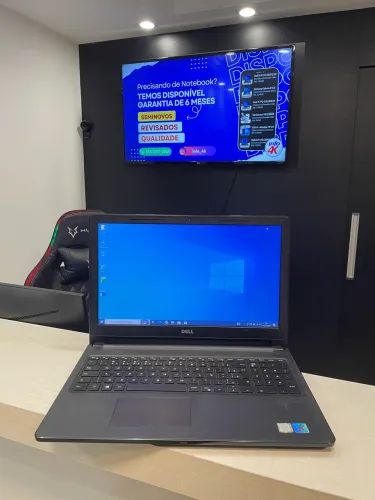 Notebook Dell 15.6 i5 7ª | 8GB | SSD 240GB