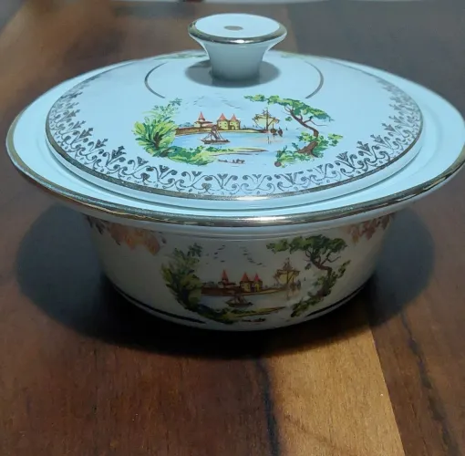 Compoteira Sopeira Porcelana