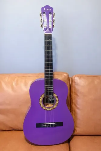 Violão roxo Alpes - ótimo estado