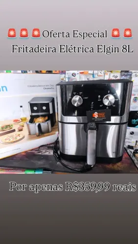 Air fryer Elgin 8 Litros - Store World 