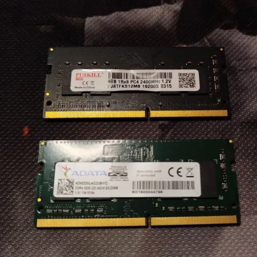 Memória RAM DDR4 4GB notebook