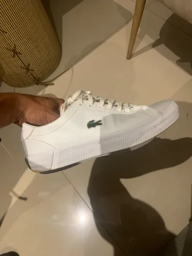 Tênis branco LACOSTE GRIPSHOT original