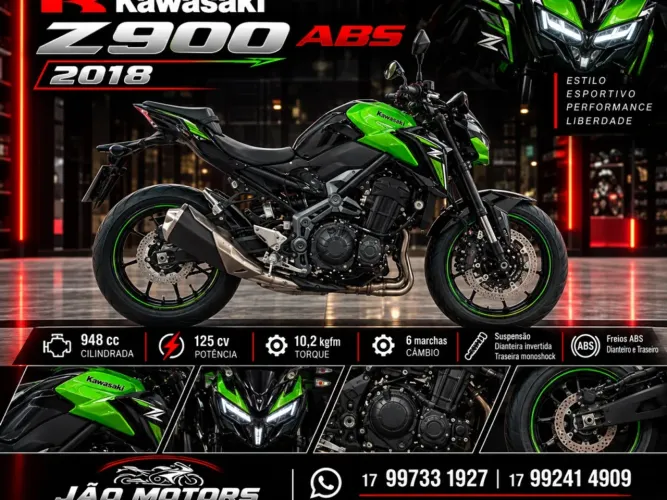 Kawasaki Z900 2018