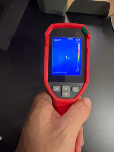 Câmera Termográfica Portátil Toplia Temperatura Tmi120s