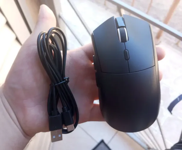 Vendo Mouse Gamer Smailwolf RS7 Wireless PAW3311 1000Hz 6 Botões Novo