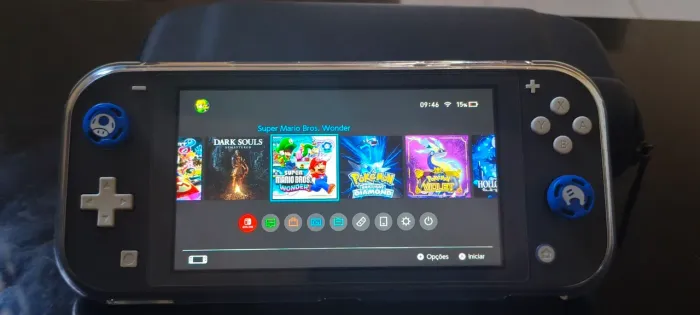 Nintendo switch lite desbloqueado 32gb + 128gb
