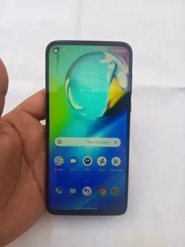 Motorola Moto G8 Power 64GB 4GB Azul-Atlântico (Pequeno Defeito Na Tela)