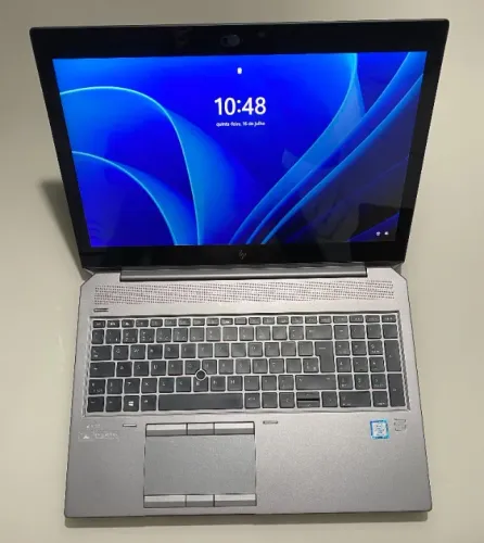 Notebook Profissional Hp Core i7 32gb Ram Ssd 512gb Nvidia Quadro 4gb Tela Touch 120hz