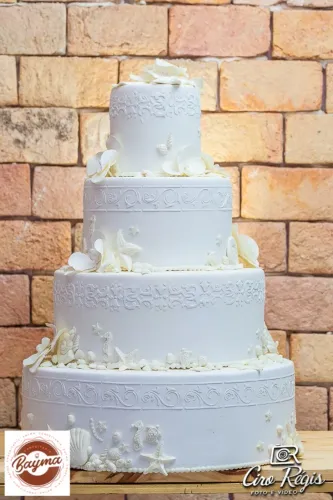 bolo fake cenografico - casamento