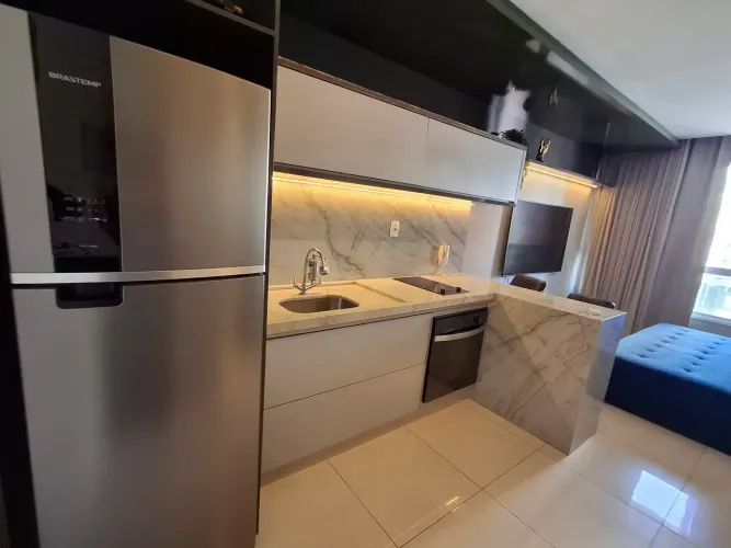 Studio 34 M² 1 quarto mobiliado para Aluguel Setor Bueno com vista para o Parque Vaca Brav