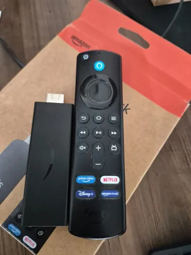 Fire Tv Stick HD Amazon 8 Gigas com Alexa Somos Loja