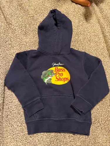 agasalho infantil original bass pro shops azul marinho 4t