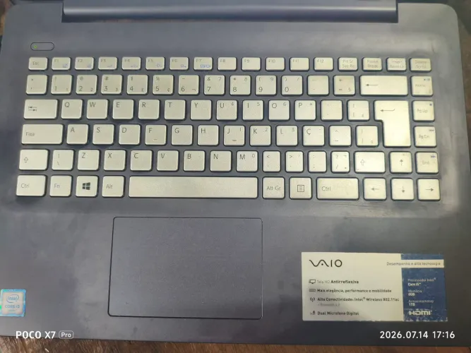 Vendo NOTEBOOK WAIO