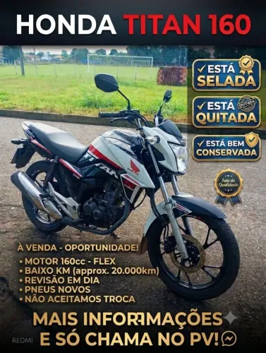Titan 160 Edição especial