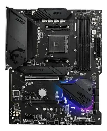 Placa-mãe AMD MSI B550 Gaming Plus nova. 