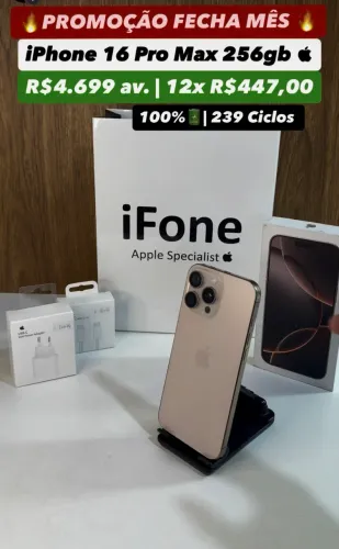 iPhone 16 Pro Max 256gb 100%?